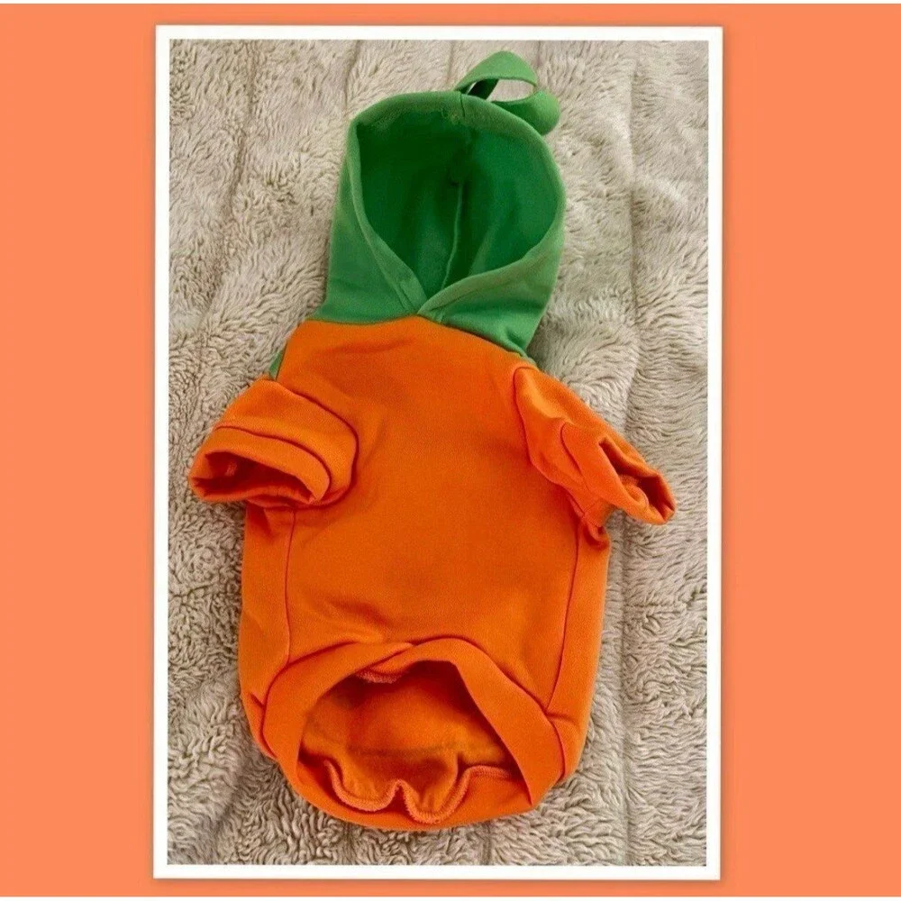 Pumpkin Dog Costume ~ Size Medium